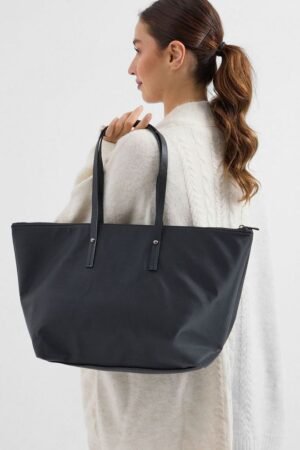 Nouvel arrivage grand sac fourre tout noir 010168 sku: big11127